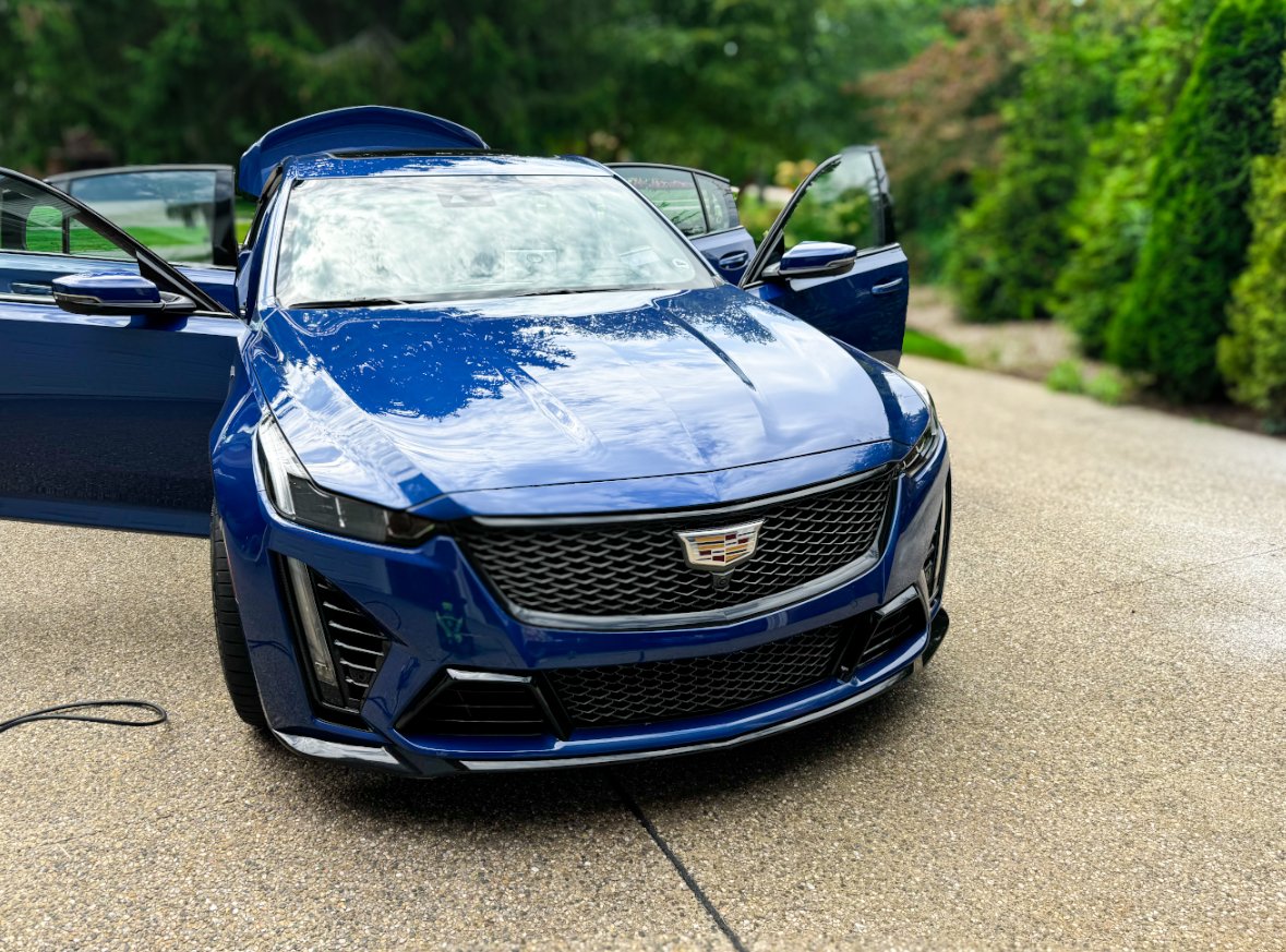 Cadillac CT5-V mobile detail Metro Detroit